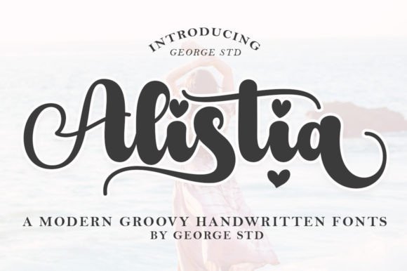 Alistia: A Bold Handwritten Font