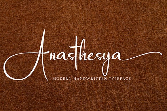 Anasteshya: Elegant Script Font for Business