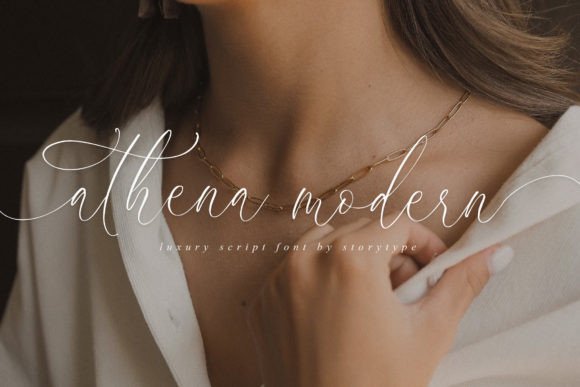 Athena Modern Font for Bold Branding