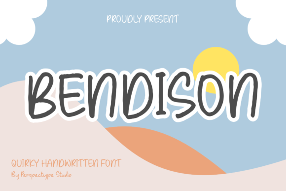 Bendison: A Quirky Handwritten Font