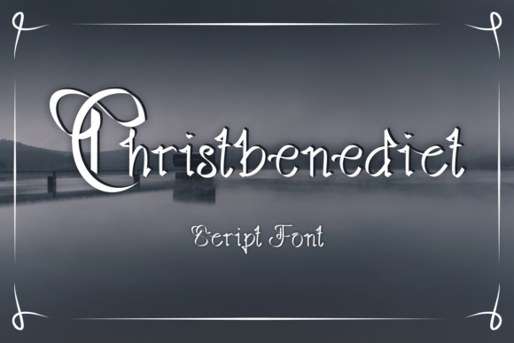 Christbenedict: A Handwritten Font for Creative Projects