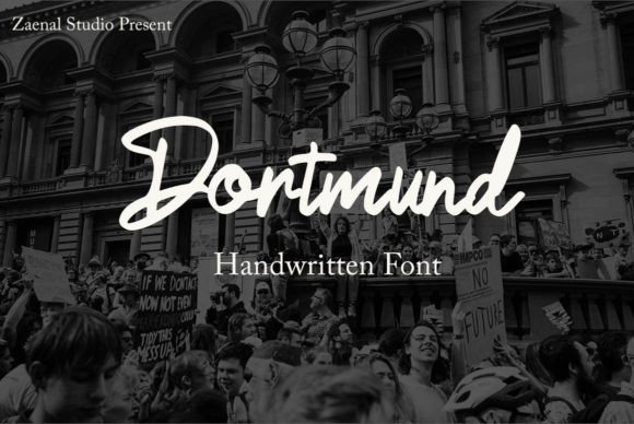 Dortmund: A Handwritten Script Font