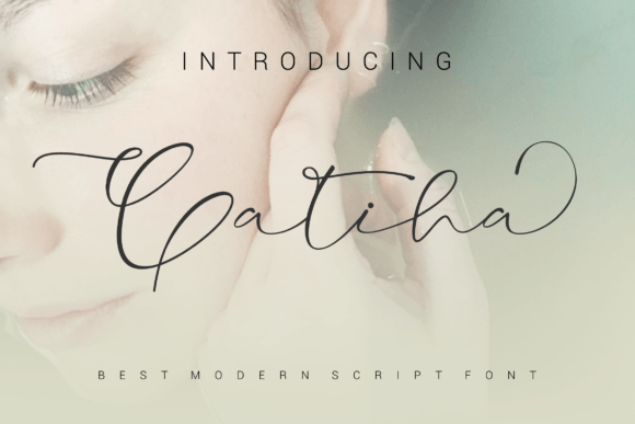 Gatiha: A Bold Script Font for Branding
