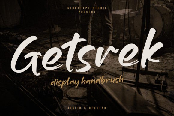 Getsrek: A Handwritten Font for Polished Branding