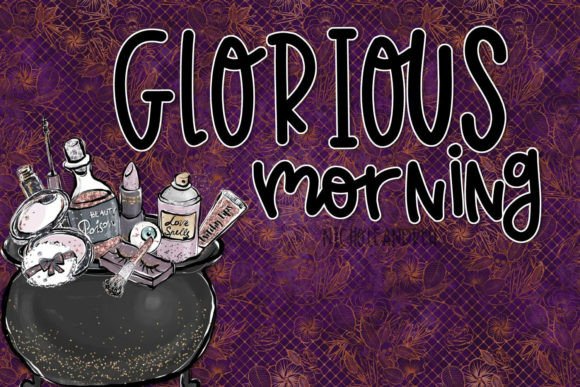 Glorious Morning Font for Creative Projects