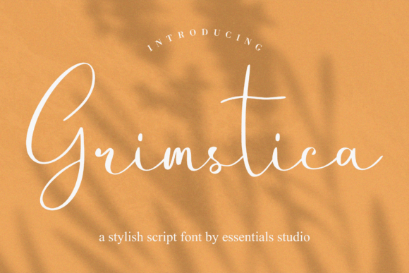 Grimstica: A Stylish Script Font