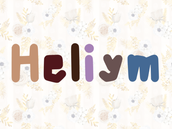 Heliym: A Stylish Script Font for Editorial Design