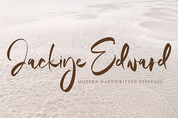 Jackiye Edward: A Fresh Handwritten Font