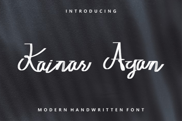 Kainar Agan: A Font That Elevates Your Brand