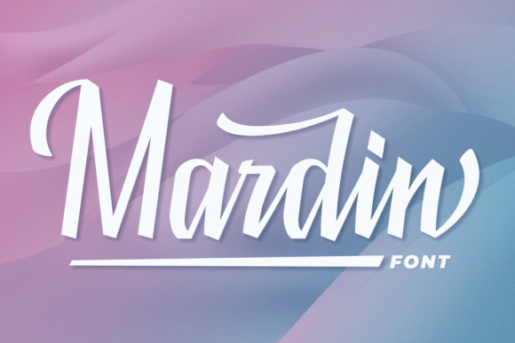 Mardin: A Handwritten Typeface for Editorial Elegance