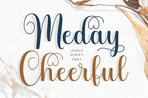 Meday Cheerful: A Font for Elegant Branding