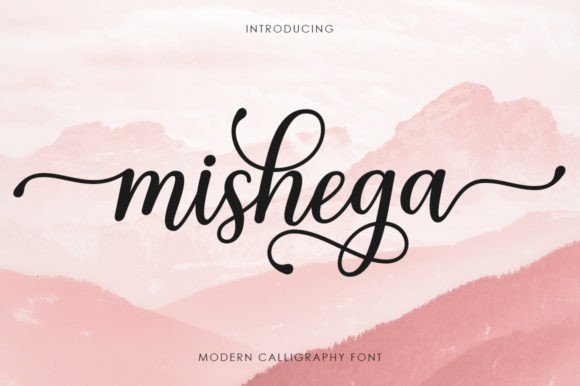 Mishega: A Modern Script Font