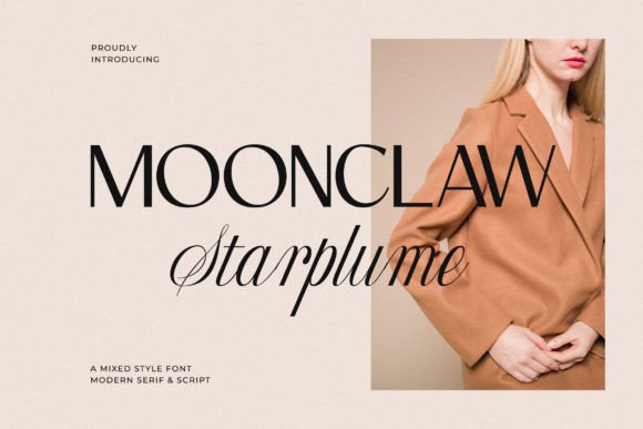 Moonclaw Starplume: A Polished, Personable Sans Serif Font for Small Brands