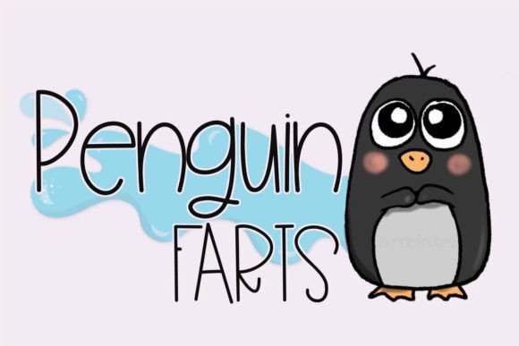 Penguin Farts: A Playful Handwritten Font for Digital Branding