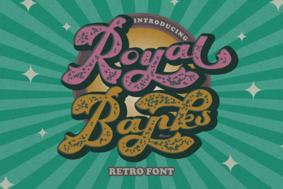 Royal Banks: A Vintage Script Font for Editorial Charm