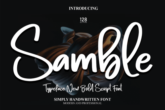 Samble: A Handwritten Font for Editorial Design