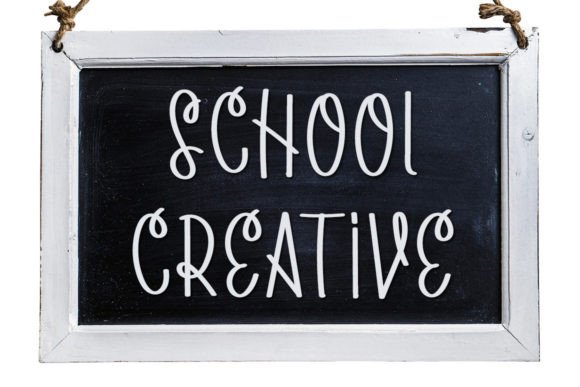 School Creative: A Joyful Script Font for Thoughtful Design
