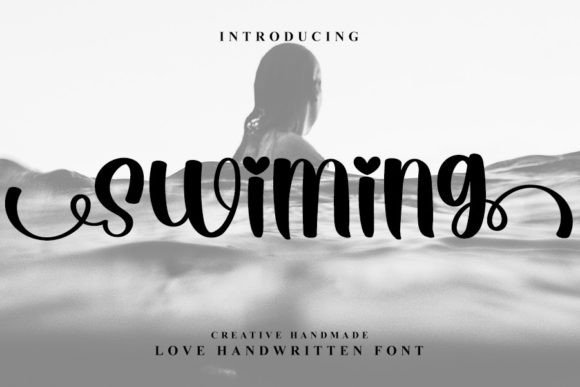 Swiming: A Refined Script Font for Crafters