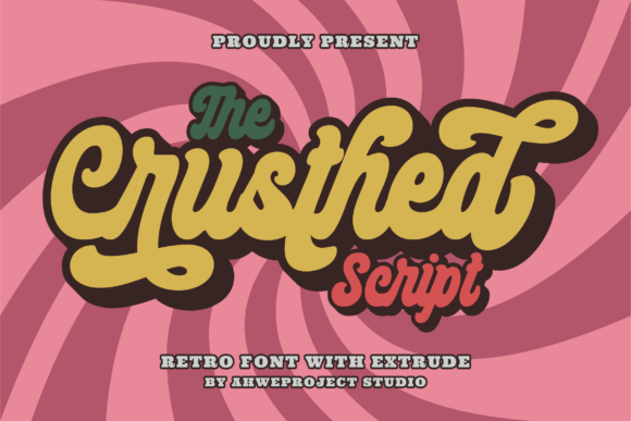 The Crusthed: A Bold Display Font That Builds Brand Trust
